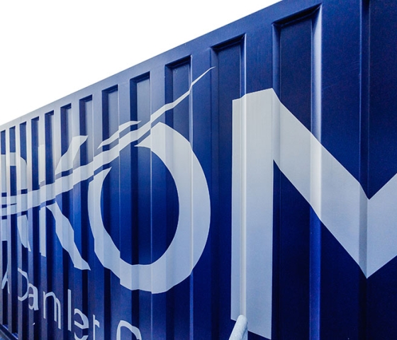 Containerized data center for Starkom